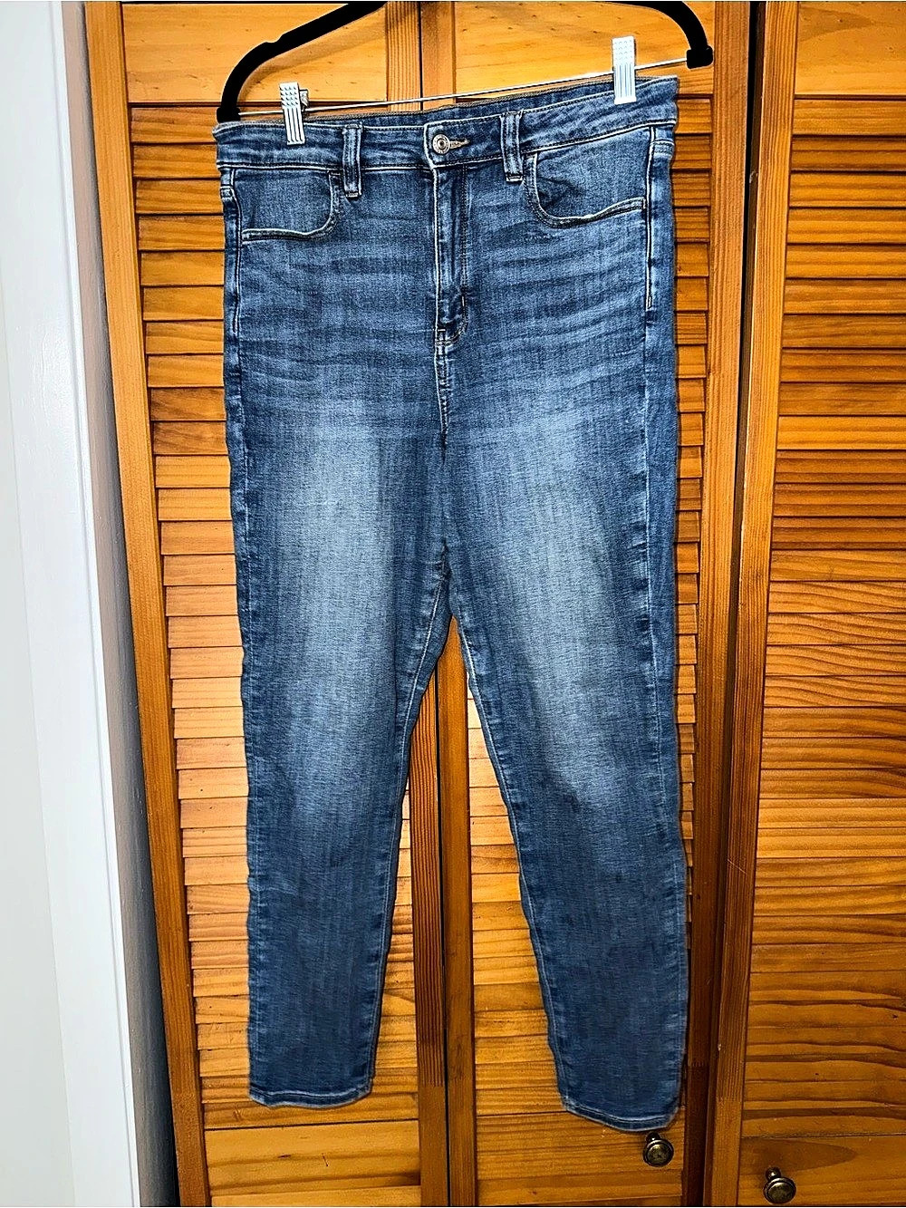 American Eagle Next Level Stretch Slim Jeans Blue Size Medium (10)